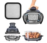 Magnético Protector Contra Salpicaduras para Freidora de Aire para Ninja CRISPi Freidora de Aire Portátil, 3,8 l, 4 en 1 FN101EUGY,Protección de Silicona Accesorios para Ninja Crispy Airfryer GADITIEK