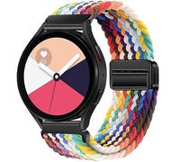 Magnético Pulsera de Repuesto para Garmin Venu 2S/Vivomove 3S/Vivoactive 4S, Forerunner 255S/265S, 18mm Nylon Deporte Brazalete Correa para Huawei Watch 5 42mm/GT 5/Pro 42mm/GT 4 41mm