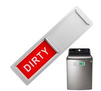 Magnétique Lave-vaisselle - Vaisselle Clean Dirty Sign Aimant | Panneau Magnétique Lave-vaissele 5x18 cm Indicateur Propre Sale Acrylique ABS - Accesorio Cuisine Élégant Facile À Utiliser