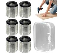 Magnetischer Ring Für Schraubenzieherköpfe - 6-teiliges rutschfestes Handwerkzeug Zubehör,Magnetischer Schraubenhalter Für Schraubendreher - Für Männer, Anfänger, Arbeiter, Bastler Und Innovation Für