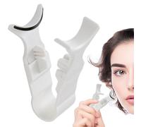 Magnetischer Wimpernclip Applikator - 5,3x3,7cm PP Kieselgel Wiederverwendbar Kompakt, Falsche Wimpern Einfach Natürlich Dicker Geschwungen, Kosmetiktasche Tragbar | für Frauen Freunde Makeup