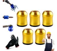 Magnetizer Demagnetizer Tool, Magnetic and Demagnetizer Tool Set, 2026 New Drill Magnetic Bit Holder, 3Pcs Screwdriver Head Magnetics Ring, Upgrade Screwdriver Head Holder for 6.35mm Bit (K-1)