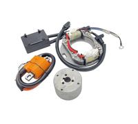 Magneto Bobina Generador para Suzuki RM85L 2003-2019 2020 RM80 1996-2000 2001 RM85 2002-2016 2017 Bobina Estátor Magnético Motocicleta Rotor Encendido CDI Box Set Placa Estator