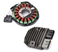 Magneto Stator Bobine Para YZF R1 Para YZF-R1 2002-2003 Para YZF R1S 2003 Con junta Regulador de voltaje Rectificador Bobina del estator(A)