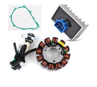 Magneto Stator Para CBF125 Para CBF125M 2009 Con junta Bobina de estator de motor + Rectificador regulador de voltaje(A)