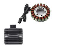 Magneto Stator Para Kawasaki Para Ninja 650 EX650 ABS EX650 ER-6F 2007-2011 Con Junta Bobina Estator Motor Y Rectificador Regulador Voltaje(C)