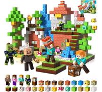 Magnetopia Bloques de construcción magnéticos 100 piezas Montessori juguete magnético para niños a partir de 3 4 5 6 7 8 9 años