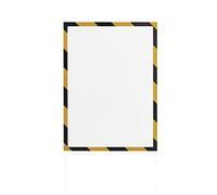 magnetoplan 1131342 magnetofix Safety Marco magnético 5 unidades. señal amarillo/negro A3 Señal Amarillo/Negro