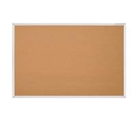 magnetoplan corcho tarjeta SP 1500 x 1000 mm | Con marco de aluminio robusto, ideal también como tablón de corcho para cocina o tablón de anuncios, habitación infantil