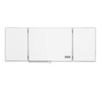 magnetoplan - Pizarra plegable ferroscript, tríptico), 1500 x 1000 mm