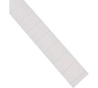 Magnetoplan - Tarjetas adhesivas, 50 mm, color blanco