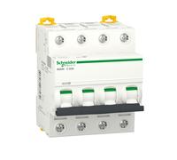 Schneider Electric A9K24463 Interruptor Automático Magneto Térmico, Ik60N, 4P, 63 A, Curva C