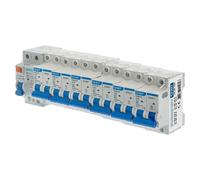 Magnetotérmico automático x6 + Diferencial (C, 40 A, Corriente de falla de diseño: 6.000 A, 2 ud.)