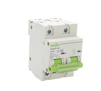 Magnetotermico,Disyuntor 54 mm 2 polos 8 0a 100a 125a mcb 10ka Curva de alta capacidad de ruptura C interruptores de circuito miniatura (Size : 2, Color : 80A)