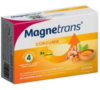 Magnetrans Apoyo Energía Cúrcuma, Vit B6 + Magnesio 355 mg 60 Cápsulas
