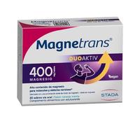 Magnetrans DuoAktiv 400mg de Magnesio, reduce calambres, 20 sobres