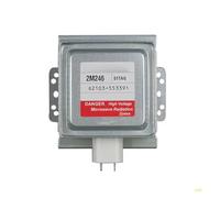 Magnetrón profesional for horno microondas 2M246-01TAG, pieza de horno microondas con textura metálica, apto for aplicaciones de calentamiento.