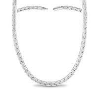 MagnetRX® Collar Magnético Terapéutico de Titanio - Collar Mujer y Hombre con Imanes Magnetoterapia para Alivio Natural de la Artritis, Dolor de Cabeza, Espalda, Hombro, Migrañas-Plateado-21.5 Inch