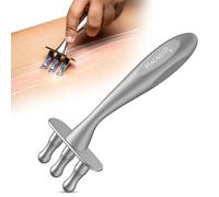 MagnetRX Tenedor de masaje de terapia magnética: bolígrafo multifuncional para códigos de emociones y imanes de meridiano, herramienta de masaje e imanes de curación corporal