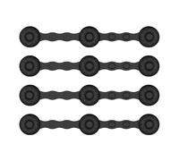 Magnets for Air Fryer Liners - 4 Pieces Heat-Resistant Liner Holder | 4.13x0.63x0.28 inches, Magnetic Buckle | for Cooking Meal Prep Family Dinner Restaurant Camping Dorm Break Room Kitchen Home