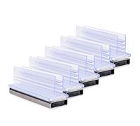 magnets4you Pack de 5 soportes magnéticos para carteles y tarjetas, verticales | Mantiene el grosor del material de hasta 3 mm | perfecto para presentar publicidad información en el área de venta