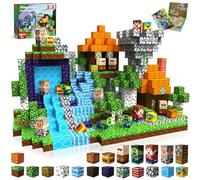 Magneverse Bloques de Construcción Magnéticos 200 Piezas - Set Aventura en el Bosque Magnetic Blocks - Juguete Montessori para Niños 3+ Años - Construcciones Magneticas Niños Regalo para Niños y Niñas