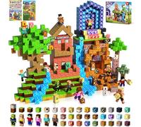 Magneverse Bloques Magneticos Construccion Niños 210 Piezas + 6 Figuras - Aventura en el Bosque Misterioso, Regalos de Juguetes de Construcción Educativos Adecuados para Niños de 6 a 12 años