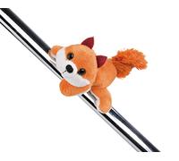 MagNICI Ardilla Coleen Cuddly 12cm Naranja - Animal magnético para frigorífico, Pizarra, Metal y Mucho más Gran Idea de Regalo