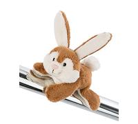 NICI- MagNICI Conejito Poline 12cm, Color marrón, 12 cm (47333)