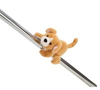 NICI- MagNICI - Perro de 12 cm, marrón, muñeco de peluche con imán que se adhiere a superficies metálicas, pizarras magnéticas y asas de bolsos, para llevar de viaje, gran idea de regalo, 62134, Color