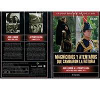 Magnicidios y Atentados Johnn Lennon y Princesa Ana DVD estuche fino