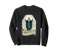 Magnifica al Señor Nuestra Señora María Misa Latina Católica Sudadera