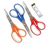 Magnífica tijera de cocina, tijeras con garantía de 12 meses y cinta métrica suave tijeras resistentes para uso en cocina con cubierta y tijeras de acero inoxidable de regalo