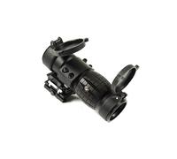 Magnificador metálico para Red Dot de Airsoft x3 con 3 aumentos, Rail picatiny estandar de 22 mm de Ancho y Montura abatible.
