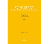 Magnificat C-Dur D 486. Partitur, Urtextausgabe. BÄRENREITER URTEXT