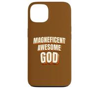 Magnificent Awesome God For Christian Men Women Kids Carcasa para iPhone 13