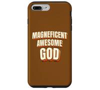 Magnificent Awesome God For Christian Men Women Kids Carcasa para iPhone 7 Plus/8 Plus