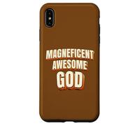 Magnificent Awesome God For Christian Men Women Kids Carcasa para iPhone XS MAX