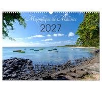 Magnifique île Maurice (Calendrier mural 2027 DIN A3 vertical), CALVENDO calendrier mensuel: Magnifiques paysages de l'île Maurice
