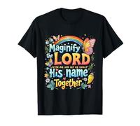 Magnify The Lord Christian VBS 2025 Campamento de verano cristiano Camiseta