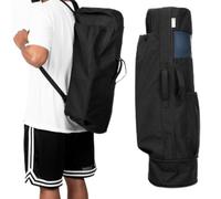 MAGNILAY Bolsa de Yoga expandible grande negra para Esterilla y Bloques, Bolsa para Esterilla de Yoga para Mujeres y Hombres, Bolsas y transportadores de Yoga Que se adaptan a Todas Tus Cosas para