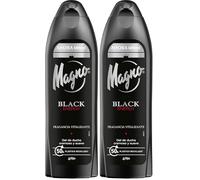 Magno - Gel de Ducha Black Energy 600ml - Fragancia energizante de toques cítricos (Paquete de 2)