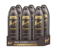 Magno - Gel de Ducha Classic - pack de 6 de 550ml (3.300ml) - Cremoso y agradable - Su fragancia no te dejará indiferente