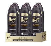 Magno - Gel de Ducha Classic - pack de 6 de 600 ml (3.600 ml) - Cremoso y agradable - Su fragancia no te dejará indiferente