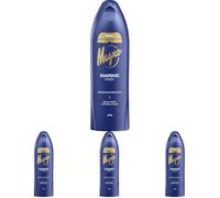 Magno Marine Gel de Ducha, Regenera y Revitaliza la Piel, Proporciona Frescor, 550ml (Paquete de 4)