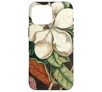Magnolia Flower Rustic Vintage Botanical Illustration Carcasa para iPhone 16 Pro MAX