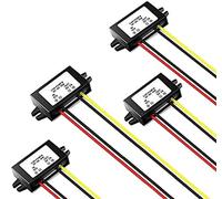 Magnolian alta C/DC convertidor 12 V Step Down a 9 V 2 A 18 W módulo de fuente de alimentación, resistente al agua