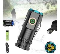 Magnolight, Magnolight Flashlight, Magnolight Mini Flashlight, Magnolight Flash Light Rechargeable, Mini Portable LED Super Bright Flashlight, Mini Flashlight with Pocket Clip (1PCS)