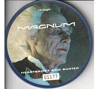 MAGNUM. HEARTBROKE & BUSTED. 1990 CD SINGLE IN TIN. - MAGNUM. HEARTBROKE & BUSTED. 1990 3 TRACK CD SINGLE IN TIN.