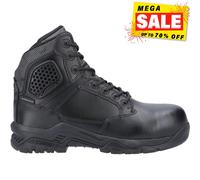 Magnum Hombre Huelga Fuerza 6.0 Side-Zip CT CP Wp Uniforme Botas Seguridad Negro